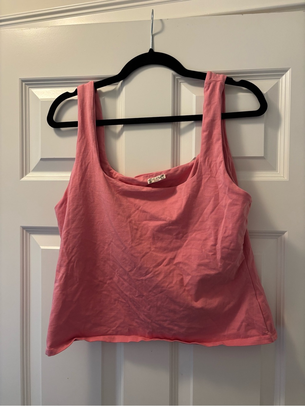 Free People Pink Sleeveless Tank Top